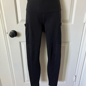 BUNDLE Fabletics Black High-Waist Leggings with Side Pockets